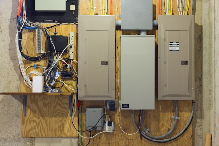 Electrical Panels on Wall | Jason Wright Electric